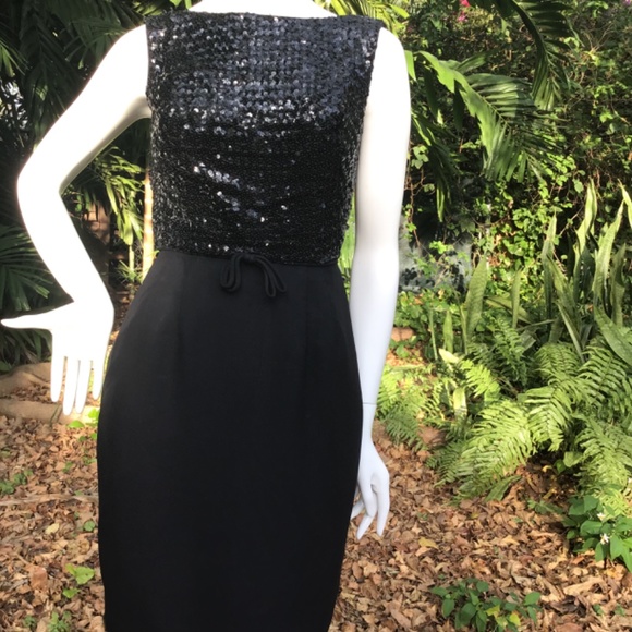 Vintage 1950s cocktail Dress - Picture 11 of 13